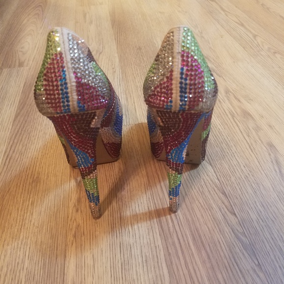 Steve Madden heels Dyvinal Bright Multi - Picture 3 of 4